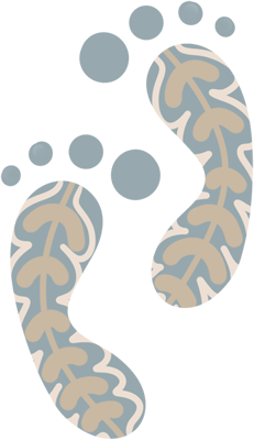 Yamurrah symbol feet
